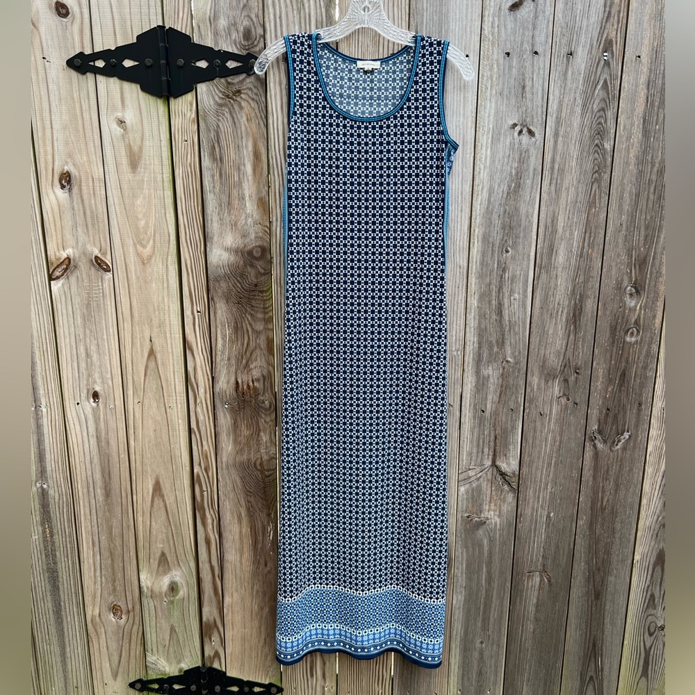 MAX STUDIO Sleeveless Tank Long Maxi Dress size Small